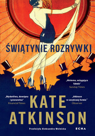 Świątynie rozrywki Kate Atkinson - okladka książki