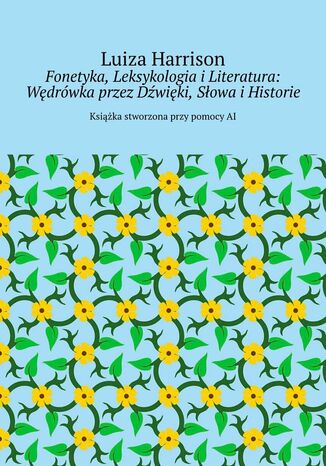 Fonetyka, Leksykologia i Literatura: Wędrówka przez Dźwięki, Słowa i Historie Luiza Harrison - okladka książki