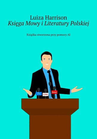 Księga Mowy i Literatury Polskiej Luiza Harrison - okladka książki