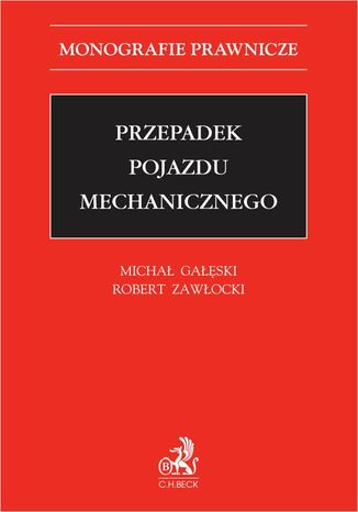 Przepadek pojazdu mechanicznego Robert Zawłocki - okladka książki