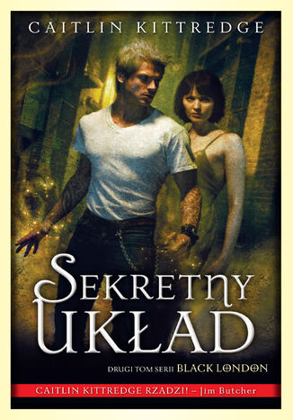 Sekretny układ Caitlin Kittredge - okladka książki