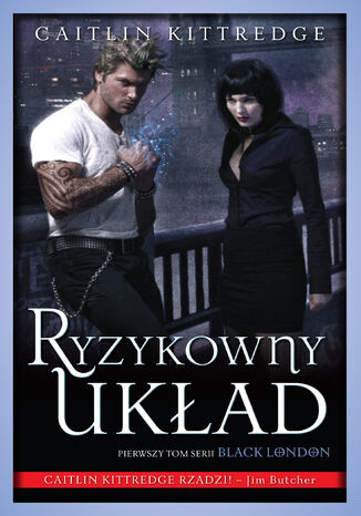 Ryzykowny układ Caitlin Kittredge - okladka książki