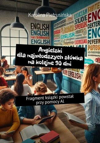 Angielski dla najmłodszych słówka na kolejne 30 dni Karolina Pietrusińska - okladka książki