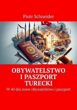 Obywatelstwo i paszport turecki Piotr Schneider - okladka książki