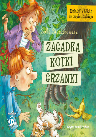 Zagadka kotki Grzanki Zofia Staniszewska - okladka książki