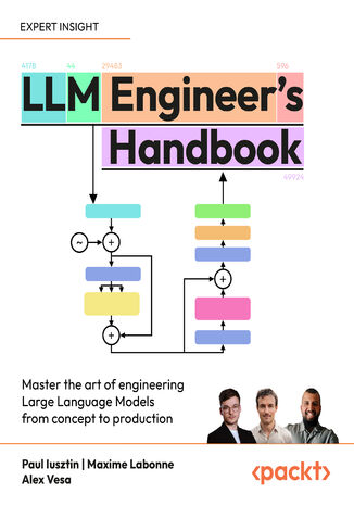 LLM Engineer's Handbook. Master the art of engineering Large Language Models from concept to production Paul Iusztin, Maxime Labonne, Alex Vesa - okladka książki