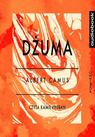 Dżuma Albert Camus - okladka książki