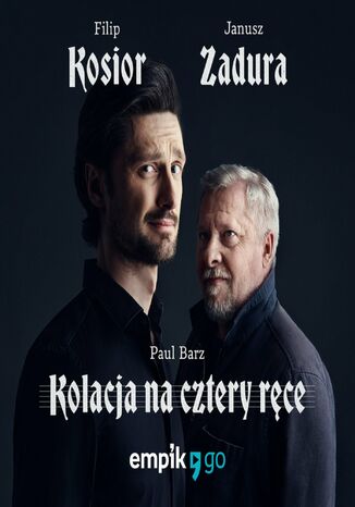 Kolacja na cztery ręce Paul Barz - okladka książki