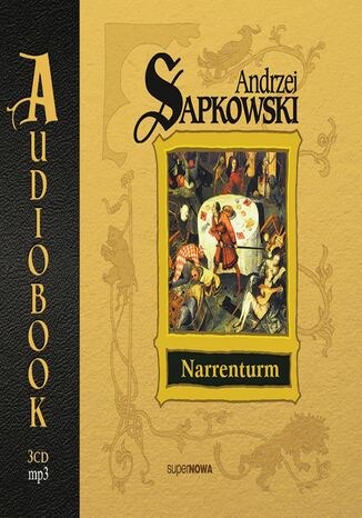 Narrenturm plik do CD Andrzej Sapkowski - okladka książki