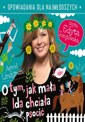 O tym, jak mała Ida chciała psocić Astrid Lindgren - okladka książki