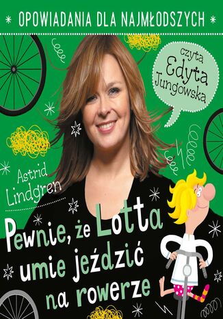 Pewnie, że Lotta umie jeździć na rowerze Astrid Lindgren - okladka książki