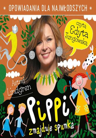 Pippi znajduje spunka Astrid Lindgren - okladka książki