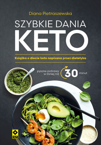 Szybkie dania keto Diana Pietraszewska - okladka książki