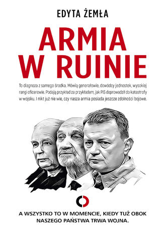 Armia w ruinie Edyta Żemła - okladka książki