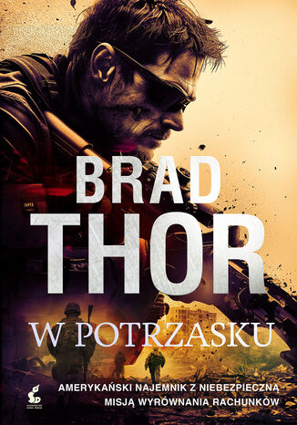 W potrzasku Brad Thor - okladka książki