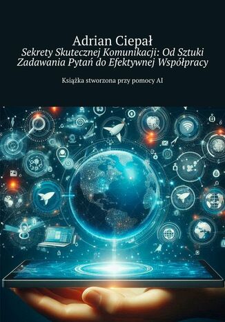 Sekrety Skutecznej Komunikacji: Od Sztuki Zadawania Pytań do Efektywnej Współpracy Adrian Ciepał - okladka książki