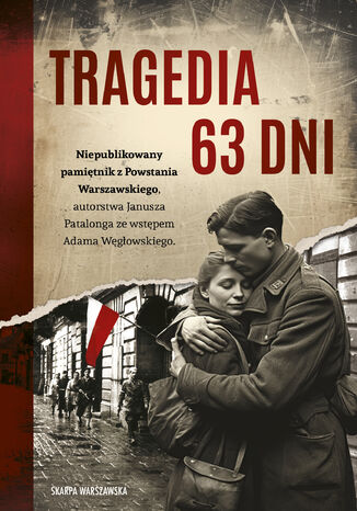 Tragedia 63 dni Janusz Patalong - okladka książki