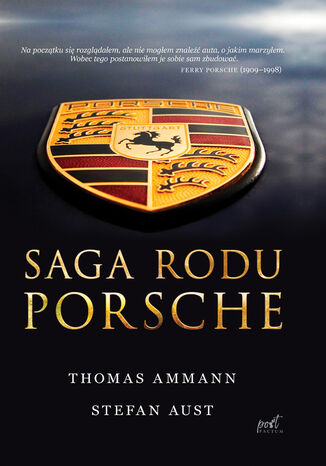 Saga rodu Porsche wyd.2 Thomas Ammann, Stefan Aust - okladka książki