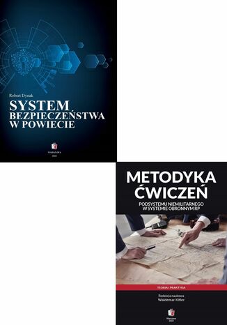 Ćwiczenia podsystemu niemilitarnego bezpieczeństwa RP na szczeblu powiatowym - Pakiet 2 książki Waldemar Kitler, Robert Dynak - okladka książki