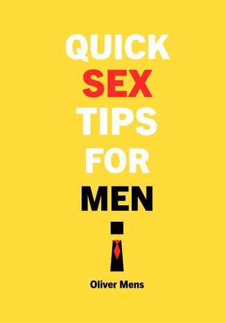 Quick sex tips for men Oliver Mens - okladka książki