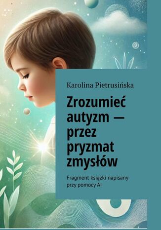 Zrozumieć autyzm -- przez pryzmat zmysłów Karolina Pietrusińska - okladka książki