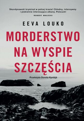 Morderstwo na Wyspie Szczęścia Eva Louko - okladka książki