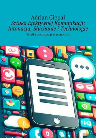 Sztuka Efektywnej Komunikacji: Intonacja, Słuchanie i Technologie Adrian Ciepał - okladka książki