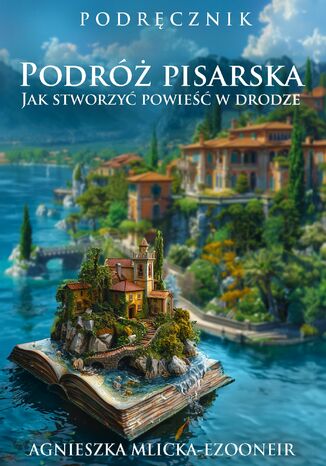 Podróż pisarska. Jak stworzyć powieść w drodze Agnieszka Mlicka-Ezooneir - okladka książki