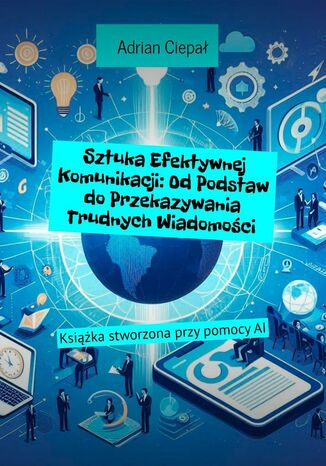 Sztuka Efektywnej Komunikacji: Od Podstaw do Przekazywania Trudnych Wiadomości Adrian Ciepał - okladka książki