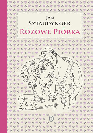 Różowe piórka Jan Sztaudynger - okladka książki