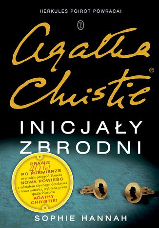 Inicjały zbrodni Sophie Hannah - okladka książki