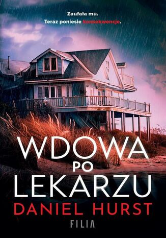 Wdowa po lekarzu Daniel Hurst - okladka książki