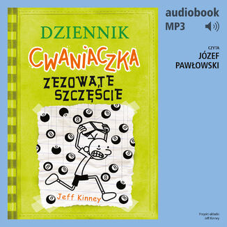 Dziennik cwaniaczka 8. Zezowate szczęście Jeff Kinney - okladka książki