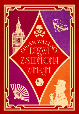 Drzwi z siedmioma zamkami Edgar Wallace - okladka książki