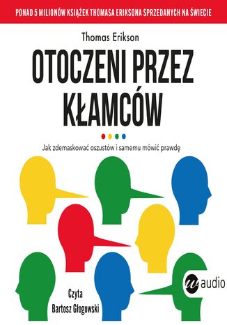 Otoczeni przez kłamców Thomas Erikson - okladka książki