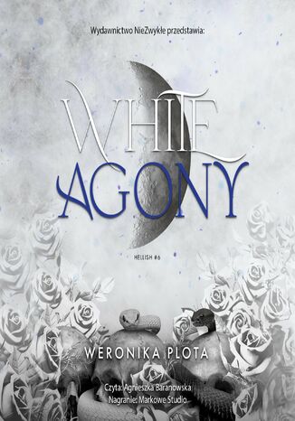 White Agony Weronika Plota - okladka książki