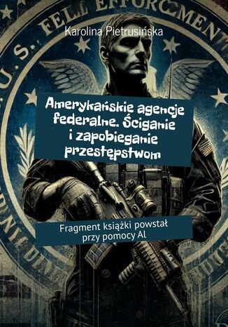 Amerykańskie agencje federalne. Ściganie i zapobieganie przestępstwom Karolina Pietrusińska - okladka książki