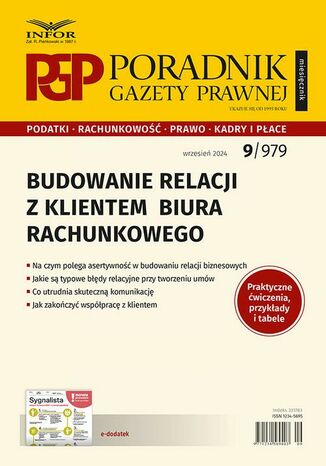 Budowanie relacji z klientem biura rachunkowego Nelli Artienwicz - okladka książki