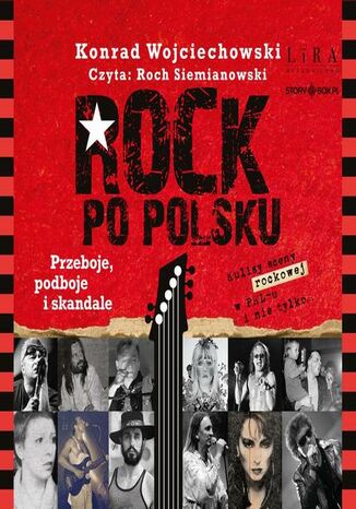 Rock po polsku Konrad Wojciechowski - okladka książki