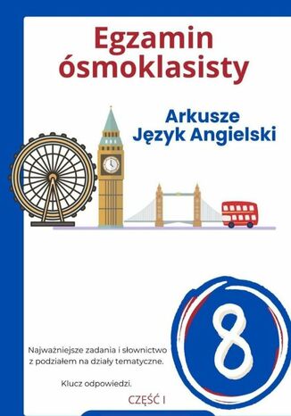 Arkusze. Egzamin ósmoklasisty Ana English - okladka książki