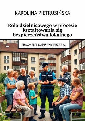 Rola dzielnicowego w procesie kształtowania się bezpieczeństwa lokalnego Karolina Pietrusińska - okladka książki