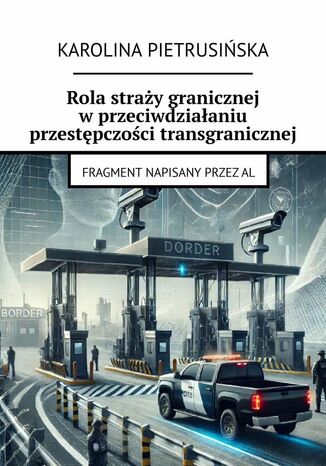 Rola straży granicznej w przeciwdziałaniu przestępczości transgranicznej Karolina Pietrusińska - okladka książki