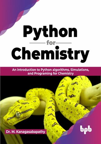 Python for Chemistry Dr. M. Kanagasabapathy - okladka książki