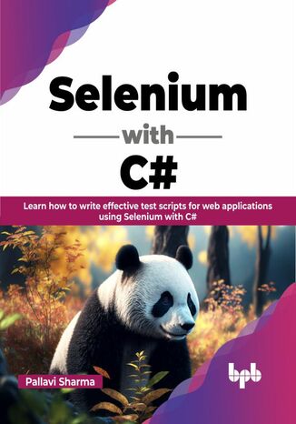 Selenium with C# Pallavi Sharma - okladka książki