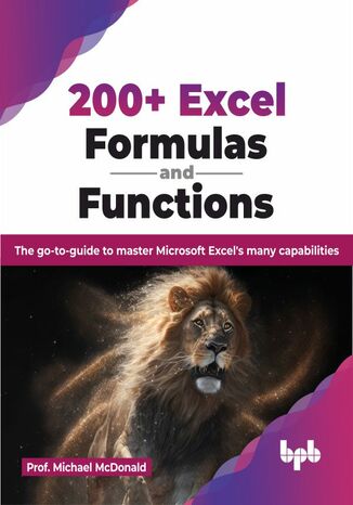 200+ Excel Formulas and Functions Prof. Michael McDonald - okladka książki