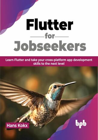 Flutter for Jobseekers Hans Kokx - okladka książki