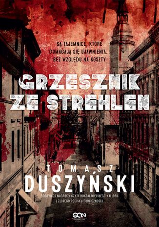 Grzesznik ze Strehlen Tomasz Duszyński - okladka książki