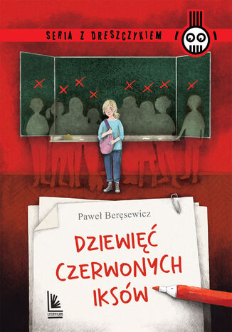 Dziewięć czerwonych iksów Paweł Beręsewicz - okladka książki