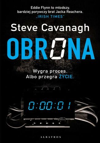 Obrona. Eddie Flynn. Tom 1 Steve Cavanagh - okladka książki