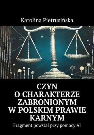 Czyn o charakterze zabronionym w Polskim Prawie karnym Karolina Pietrusińska - okladka książki